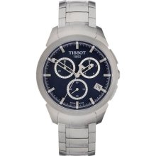 Tissot Men's T0694174404100 Quartz Titanium Black Dial Chronograp ...