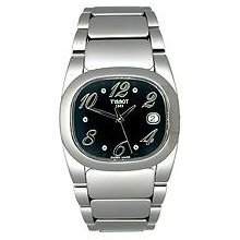 Tissot T-Moments Date Bracelet Black Dial Women's Watch #T009.310.11.057.00