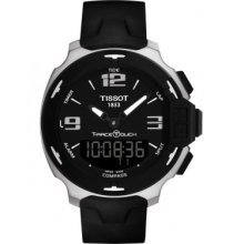 Tissot T-Race Analog Digital Black Rubber Mens Watch T0814201705701