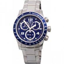 Tissot T-sport V8 Blue Dial Stainless Steel Mens Watch T039.417.11.047.02