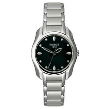 Tissot T-Wave Round Black Diamonds Quartz Trend Women's watch #T023.210.11.056.00