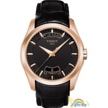 Tissot T035.407.36.051.00 Couturier Rose Gold Tone Mens Watch