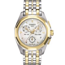 Tissot Women's PRC100 White Mother Of Pearl Dial Watch T008.217.22.111.00