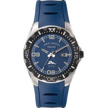 Tommy Bahama Men's Relax Stainless Diver Watch - Blue Rubber Strap - Blue Dial - RLX1001