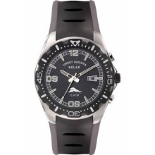 Tommy Bahama Relax Men's Beach Cruiser Relax Watch in Black and Gray