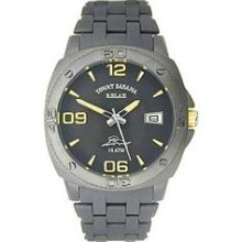 Tommy Bahama Relax Reef Diver Black Dial Polyurethane Band Mens Watches Rlx3009