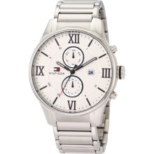 Tommy Hilfiger Men's Classic White Dial Watch (Tommy Hilfiger Men's Classic Multi Eye Watch)