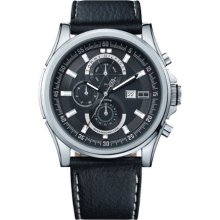 Tommy Hilfiger - Mens Leather Strap Watch - 1790730