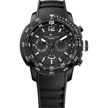 Tommy Hilfiger Multifunction Diver's Watch, 46mm Black