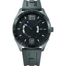 Tommy Hilfiger Sport Grey Silicone Mens Watch 1790799