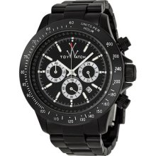 Toy Watch Fluo Oversized Chronograph Black Plasteramic Unisex Watch Fl49bkwh