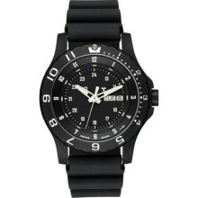 Traser H3 P660091F1301 Black Resin And Titanium Military Rubber Strap