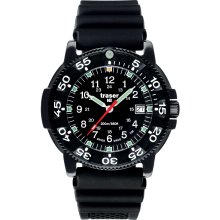 Traser P 6504 Men's Professional Black Strom Pro Watch