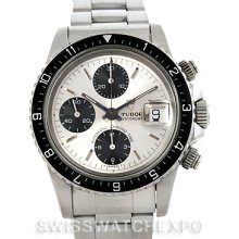 Tudor Big Block Vintage Chronograph steel watch 79170