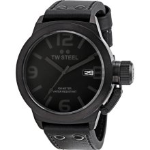 TW Steel Canteen 45 MM Cool Black Dial Quartz Mens Watch TW844