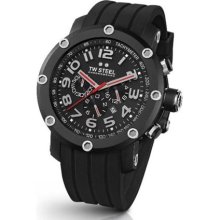 TW Steel Grandeur Tech Black Dial Chronograph 45 MM Mens Watch TW ...