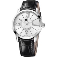 Ulysse Nardin Classico Luna Steel Watch 8293-122-2/41