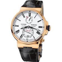 Ulysse Nardin Marine Chronometer Manufacture Automatic 18 kt Rose Gold Mens Watch 1186-122-40