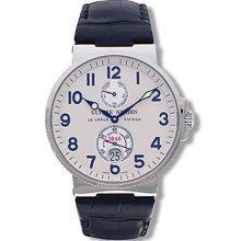 Ulysse Nardin Maxi Marine Diver Silver Dial Automatic Mens Watch 263-66