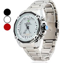 Unisex Alloy Analog Quartz Watch Wrist (Assorted Colors)