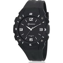 Unisex Multi-Functional PU Analog Quartz Wrist Watch