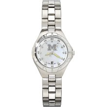 University Of Michigan Watch with Mother Of Pearl Dial and CZ Markers