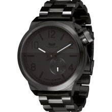 Vestal Canteen Metal Watch - Brushed Black/Black/Black CTN3M02