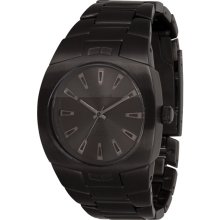 Vestal Gearhead Watch - Brushed Black/Black/Black GHD011