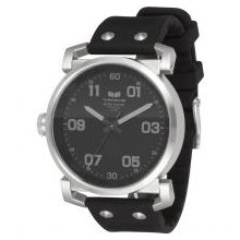 Vestal USS Observer Mid Frequency Collection Watches Black/Matte Black/Black One Size Fits All