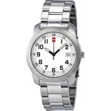 Victorinox Field White Stainless Steel Mens Watch 26006.CB