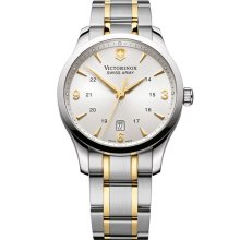 Victorinox Swiss Army 'Alliance' Large Bracelet Watch Gold/ Silver
