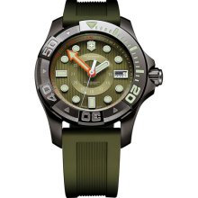Victorinox Swiss Army 'Dive Master' Gunmetal Strap Watch