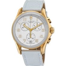 Victorinox Swiss Army Men's Classic Chronograph Silver-tone Dial Watch