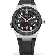 Victorinox Swiss Made Army Night Vision Ii Mens Watch 241131 Black Led Light