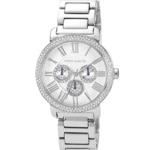 Vince Camuto Crystal Accent Multifunction Watch, 41mm