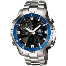 Watch Casio Edifice Ema-100d-1a2vef MenÂ´s Black