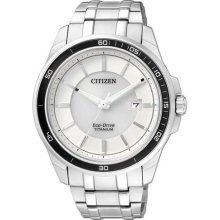Watch Citizen Super Titanium Bm6920-51a MenÂ´s White