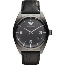 Watch Emporio Armani Classic Men Ar0368 MenÂ´s Black