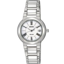 Watch Seiko Solar Sut033p1 WomenÂ´s White