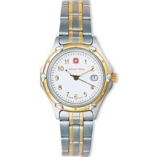 Wenger Standard Issue 2 Tone Bracelet Watch - Women's