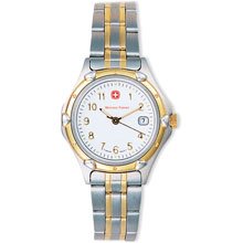 Wenger Womens Stand Issue 2-Tone Bracelet Watch