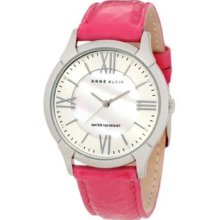 Women's 10/9925MPMA Leather Silver-Tone Magenta Patent Leather Strap