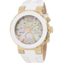 Women's 10729 Ocean Reef Chronograph Diamond Accented Mother-Of-Pearl