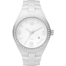 Women's adidas white glitz cambridge watch adh2505