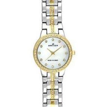 Women's Anne Klein Stainless Steel Crystallized Watch 108213mptt