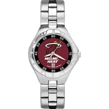 Womens Miami Heat Watch - Stainless Steel Pro II Sport