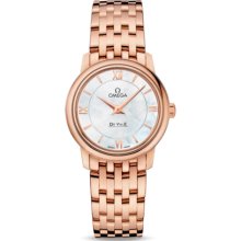 Women's Omega DeVille Prestige New Collection 27.4mm Qtz 424.50.27.60.05.002 Watch