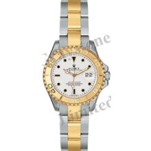 Women's Rolex Oyster Perpetual Lady Yacht-Master 29mm Watch - 169623_Wht