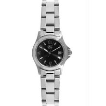 Women's Stainless Steel Classic Sport Dark Gray Dial