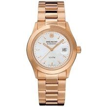 Women's Swiss Military Hanowa 06-5023-09-001 Rose Gold Freedom Watch In Box